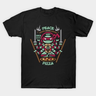 Peace and Pizza T-Shirt